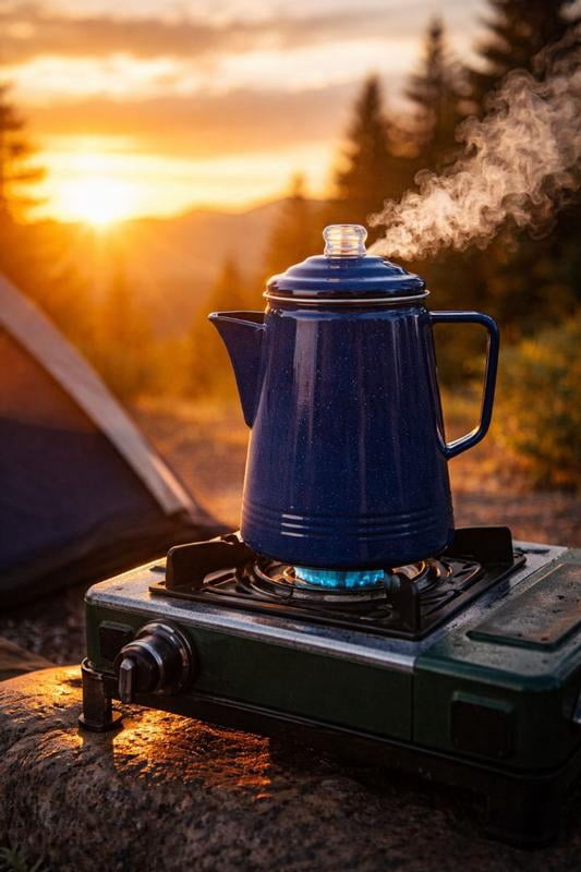 Coleman, Percolator, 14 Cup, Enamelware Camping Pot - Walmart.com
