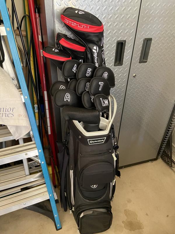 TaylorMade Supreme Cart Golf Bag - N7877701 - White/Green