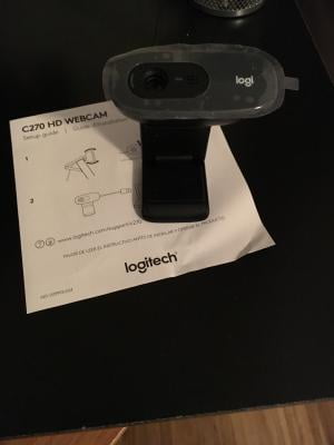 Logitech C270 HD Webcam, 460estore