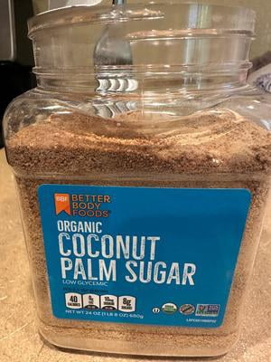 Customer reviews for BetterBody Foods Organic Coconut Sugar, 24 oz | Walmart .com
