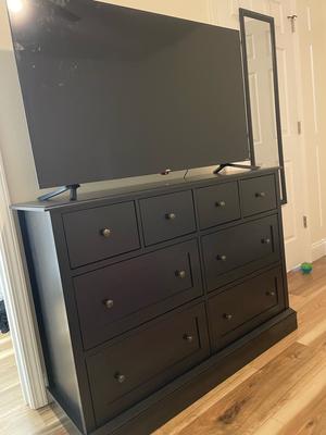 Customer reviews for Homfa 8 Drawer Horizontal Combo Dresser for Bedroom,  Modern White Chest of Drawers Wood Storage Cabinet for Living Room |  Walmart.com