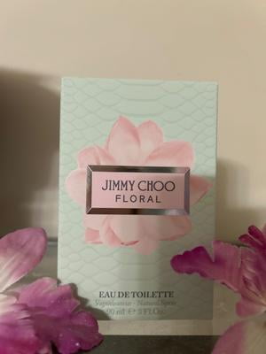 Jimmy Choo Floral, Eau De Toilette Spray, 3 oz, Nectarine and