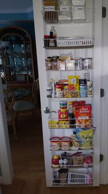Closetmaid Over The Door Basket Organizer White Walmart Com