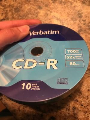 10 Philips CD-R RECORDABLE CD's 10 Blank CD Discs CDR 700Mb Supplied In  Sleeves