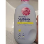 (2 pack) eos Shea Better Cashmere Body Wash - Vanilla Cashmere, Creamy Gel Formula, 16 oz
