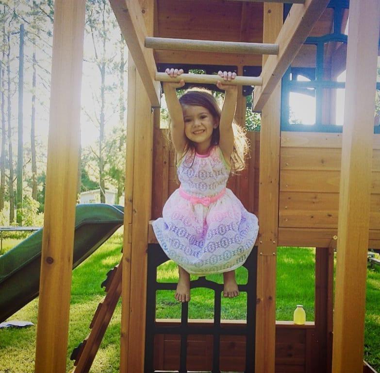 kidkraft halliwell swing set