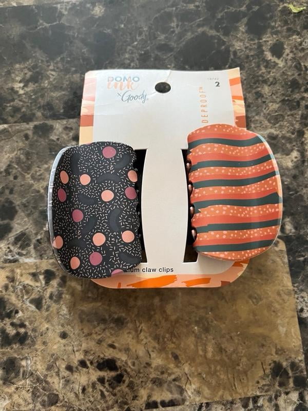 Goody Tru X Domo Ink Collab Slideproof?? Xl Claw Clip 1 Count