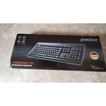 Perixx Periboard 106M Classic Retro Toetsenbord / Vintage Design Grijs Wit Bedraad Qwerty Us