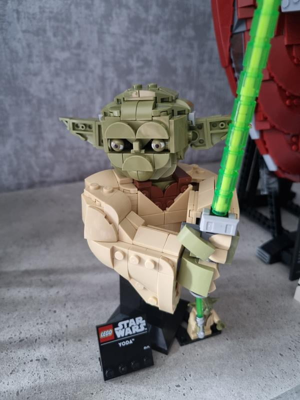 LEGO, Star Wars Attack of the Clones Yoda Bust, 75438, 399 Pieces