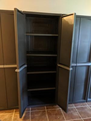1 Pack Sterilite 01423v01 4 Shelf Cabinet Flat Gray Cabinets Racks Shelves Office S Studioestetica Net Shelf Cabinet Flat Gray Cabinets Racks, Sterilite Storage Cabinets With Doors And Shelves