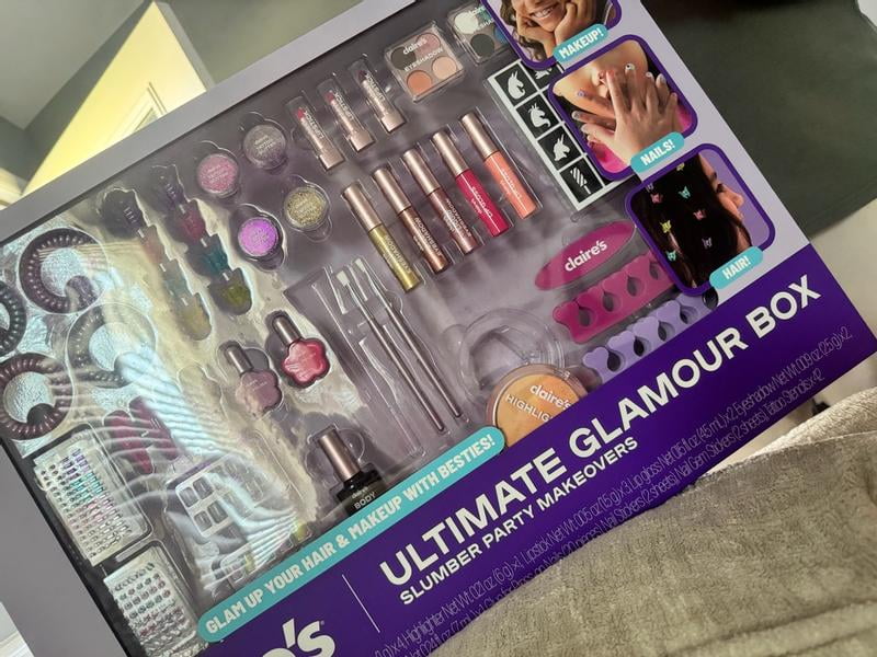 Claire's® Ultimate Glamour Box Slumber Party Makeover Set, Kids