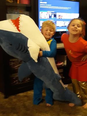 giant shark stuffed animal walmart