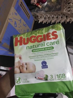 huggies natural care wipes 352