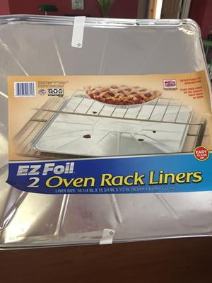 EZ Foil Oven Rack Liners - 2 liners