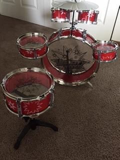 velocity toys drum set