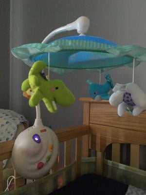 Fisher Price 2 In 1 Projection Crib Mobile Precious Planet