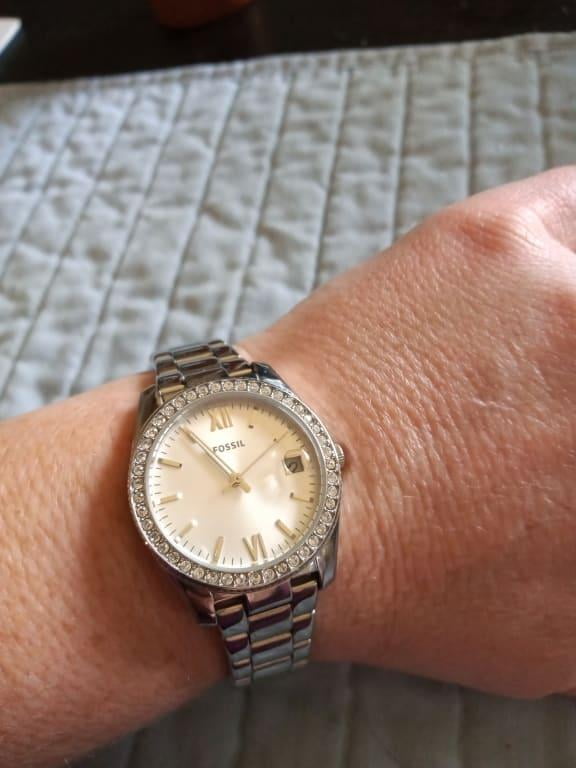 fossil scarlette two tone