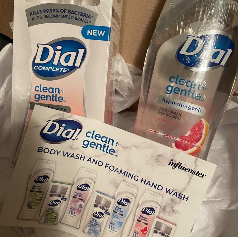 Dial Clean + Gentle Body Wash, Grapefruit, 473Ml - Skin