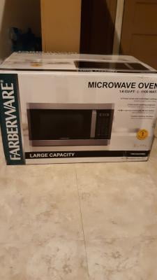 Farberware Professional 1.6 Cu. Ft. Microwave Oven SilverBlack - Office  Depot