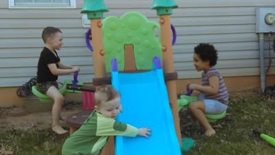 little tikes 1 2 3 climber seesaw and slide