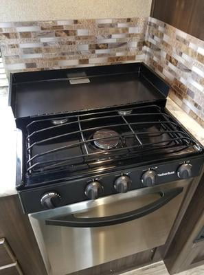 Camco Stove Top Cover Black Universal Fit Walmart Com
