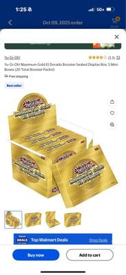 Yu-Gi-Oh!, Maximum Gold El Dorado 1st Edition, 4 Packs with