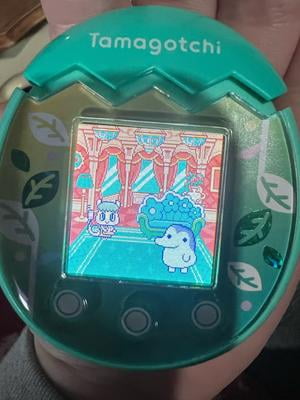 Tamagotchi Pix Green - Interactive Virtual Pet for Daycare