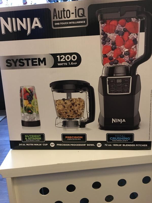Ninja Kitchen System with Auto IQ Boost and 7-Speed Blender for Sale in  Kirkwood, NJ - OfferUp