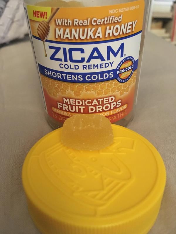 Customer reviews for Zicam Cold Remedy Zinc Medicated Fruit Drops