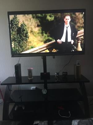 Whalen Payton 3 In 1 Flat Panel Tv Stand For Tvs Up To 65 Multiple Finishes Available Walmart Com Walmart Com