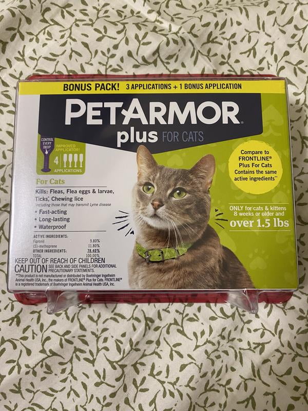 Petarmor plus for cats walmart hot sale