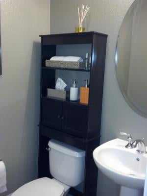 Chapter Bathroom Storage Over The Toilet Space Saver Espresso Walmart Com Walmart Com