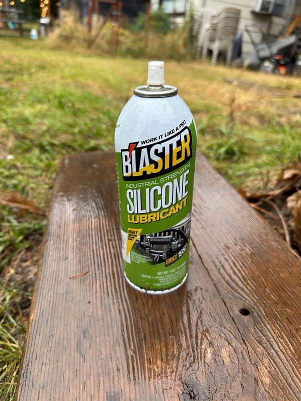 blaster silicone lubricant walmart Blaster Premium Silicone Garage Door Lubricant, 9.3 Oz Can, Track Spray Oil,  Lube for Springs and Sliding main image 0