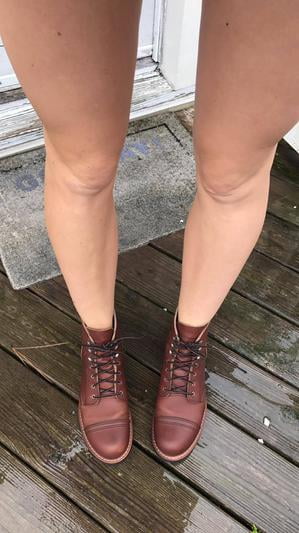 Red Wing Red Wing Womens Iron Ranger Amber 6 5 B Walmart Com Walmart Com