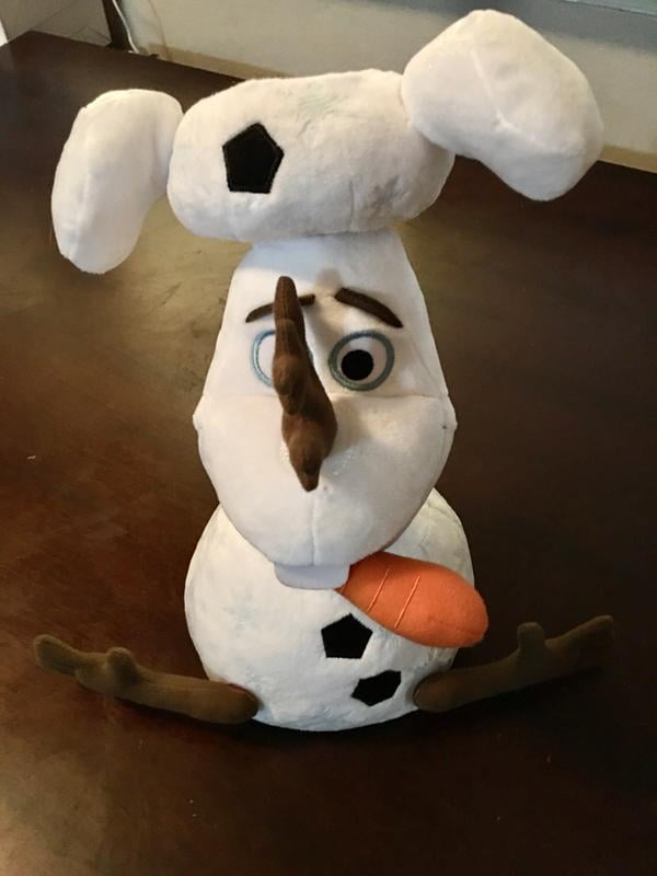 Disney\'s Shifter Plush, Frozen Presents 2 Up, Kids 3 Officially Ages Shape Licensed Gifts Olaf for and Toys
