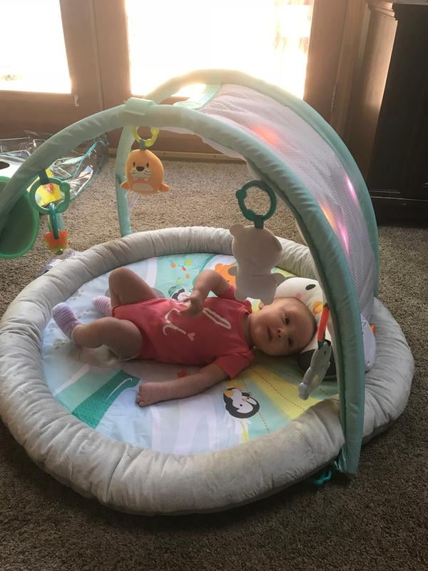 light up baby play mat