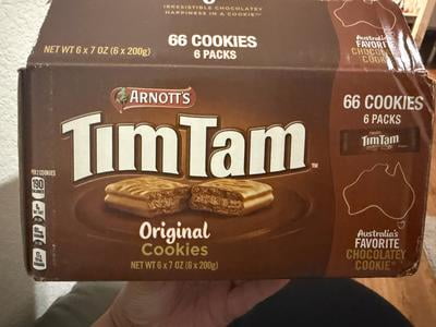 Arnott's Tim Tam Original Cookies , 7 oz, 6-count (66 Cookies