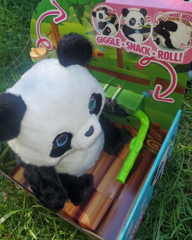 FurReal, Pet Alive Interactive Plush, Multicolor, Tumbling Panda