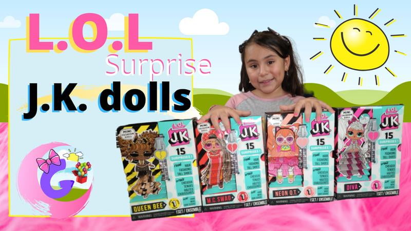 L O L Surprise Jk Queen Bee Mini Fashion Doll With 15 Surprises Walmart Com Walmart Com