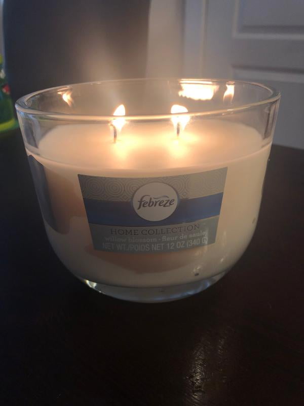 Febreze Home Collection Scented Jar Candle Vanilla Cashmere 12 Oz Single Walmart Com Walmart Com