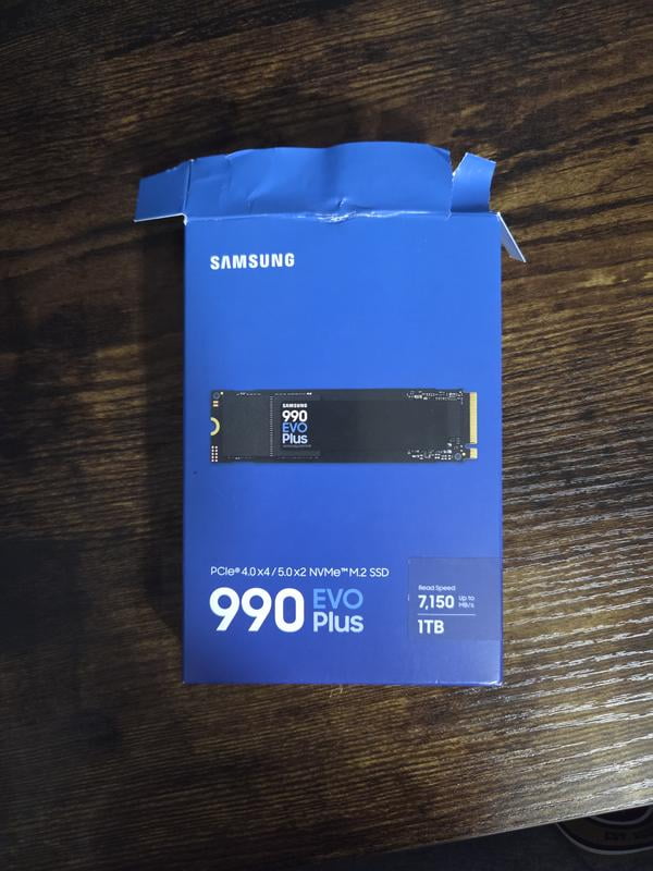 Samsung 990 EVO Plus 1TB NVMe PCIe Gen 4.0 x4/5.0 x2 M.2