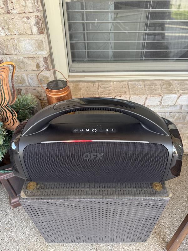 Customer reviews for QFX BT-ZX10 Rugged Bluetooth Stereo Boombox