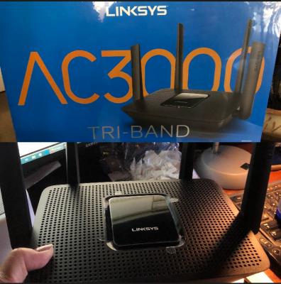 Linksys Max Stream Tri Band Ac3000 Wifi Router Black Mr9000 Walmart Com Walmart Com