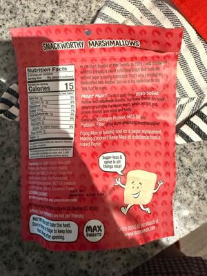 Know Brainer Max Mallow Cinnamon Toast - Keto, Zero Sugar, Low