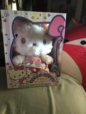 hello kitty 45th anniversary deluxe plush