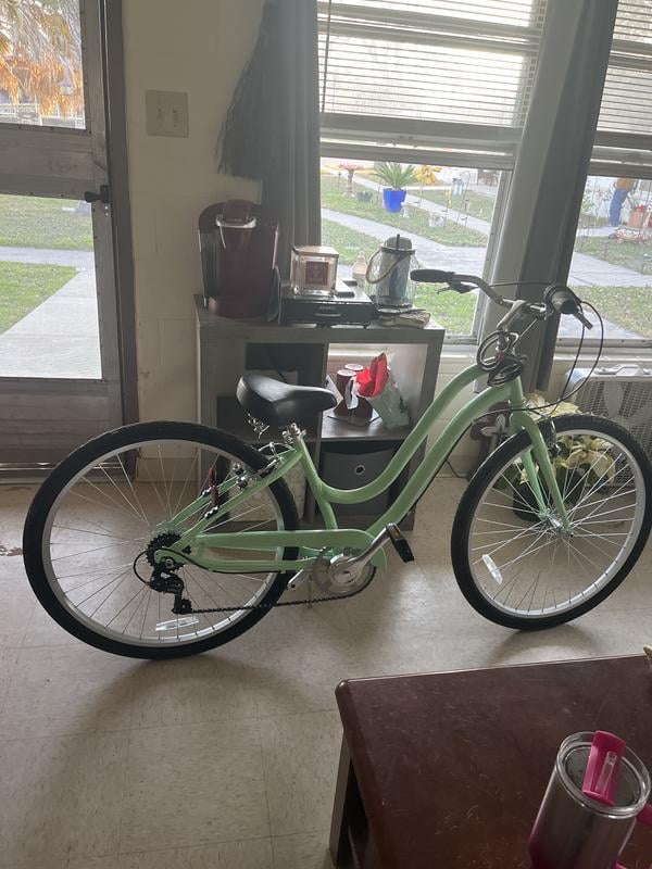 Customer reviews for Huffy Parkside Adult Comfort Bike 27.5 Wheels Ages 14 Years Mint Green Walmart