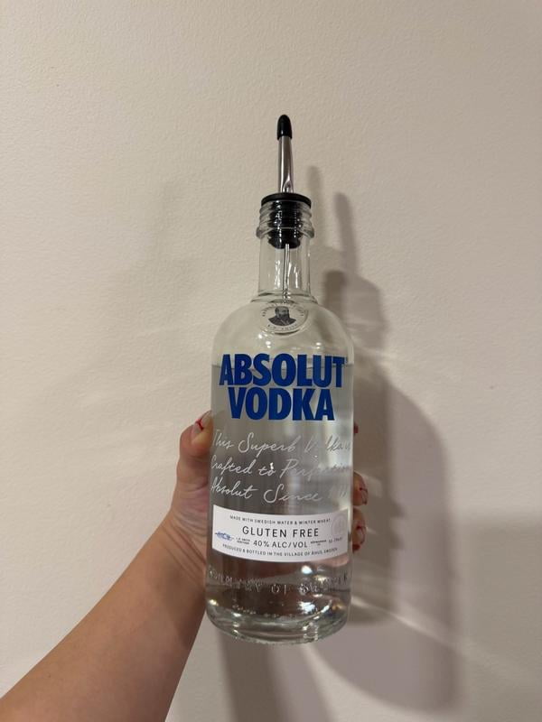 Absolut Original Vodka, 1 L Bottle, 40% ABV - Walmart.com