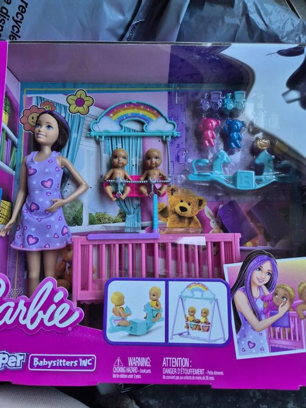 Barbie Twins Barbie Playset Skipper Nurserie Barbie Accessories