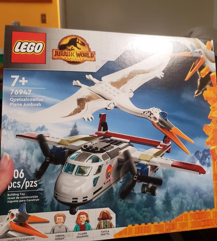 Lego Jurassic World Quetzalcoatlus Plane Ambush 76947 - Walmart.com