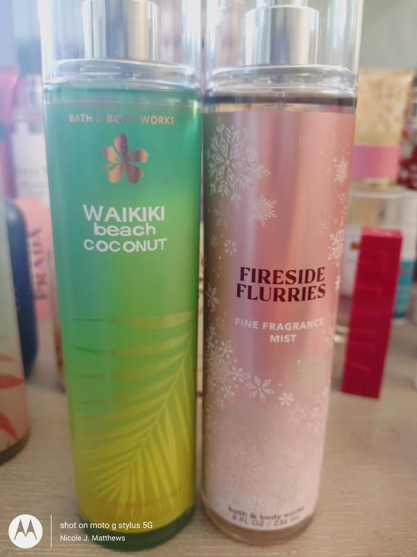 【ワイキキビーチココナッツ】Bath&bodyworks ボディーミスト 3本 NEW! 3 PCS BATH & BODY WORKS WAIKIKI BEACH COCONUT FRAGRANCE